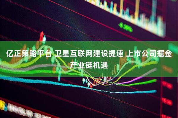 亿正策略平台 卫星互联网建设提速 上市公司掘金产业链机遇